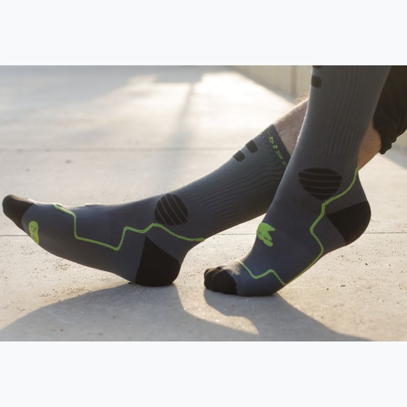 Socken Rollerblade High Performance anthracite/lime 7