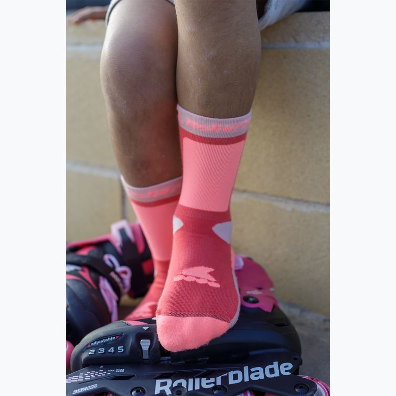 Kindersocken Rollerblade Kids pink 3