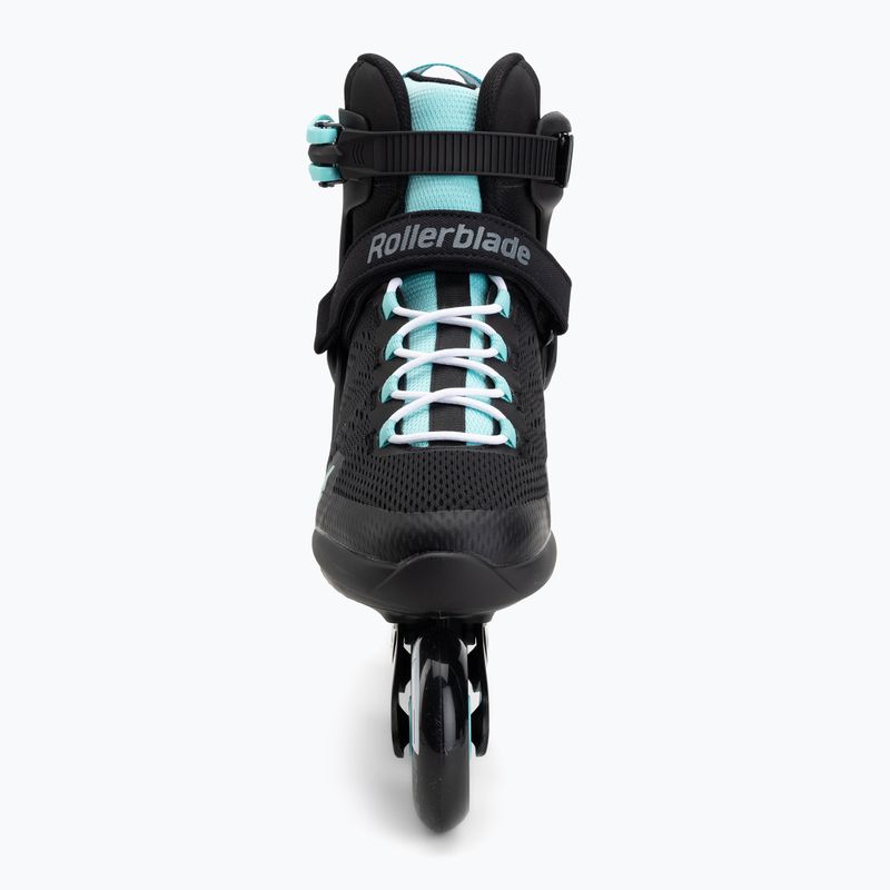 Damen Inlineskates Rollerblade Sirio 80 W black/teal blue 4