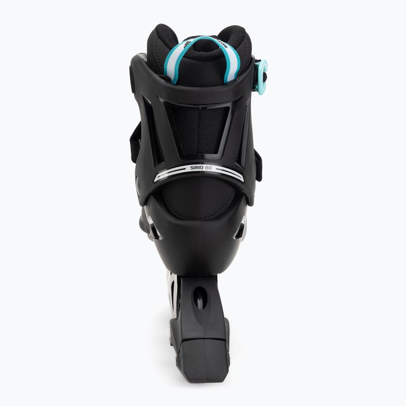 Damen Inlineskates Rollerblade Sirio 80 W black/teal blue 5