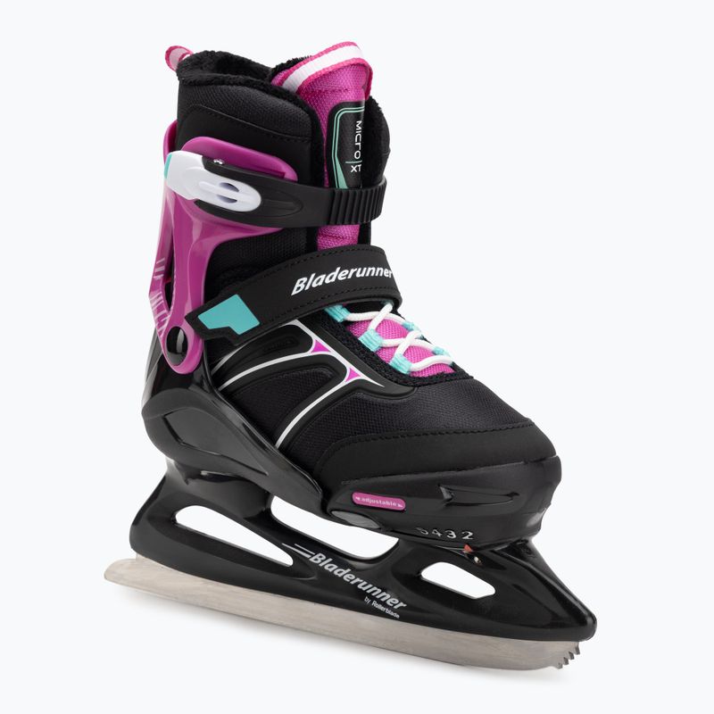 Kinder Eislaufschuhe Bladerunner Micro Xt Ice G black/fuchsia 2