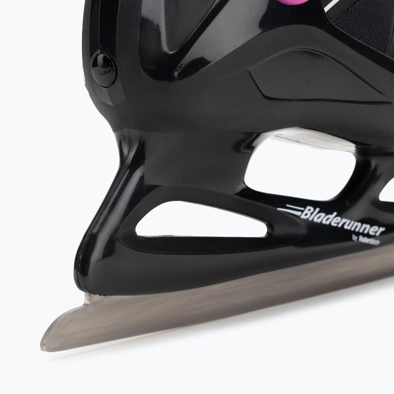 Kinder Eislaufschuhe Bladerunner Micro Xt Ice G black/fuchsia 9