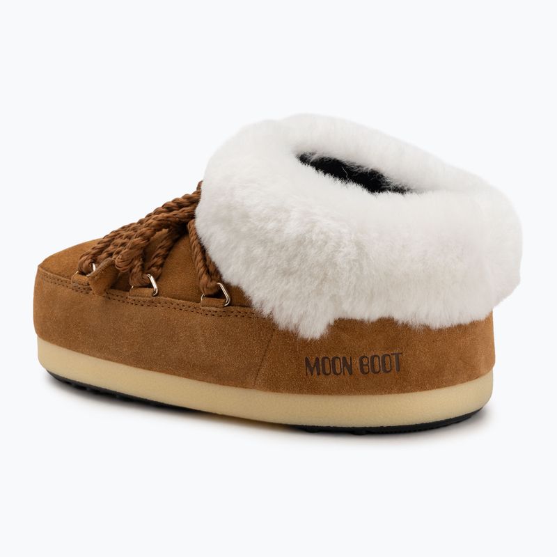 Damen Moon Boot Evx Mule Wildleder Schneestiefel cognac/natur 3