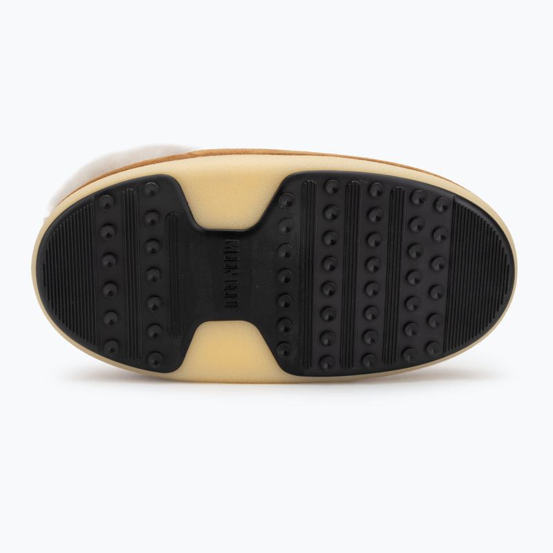 Damen Moon Boot Evx Mule Wildleder Schneestiefel cognac/natur 4