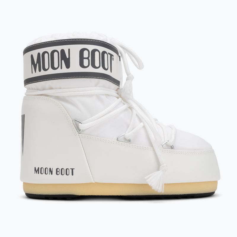 Damen Schneestiefel Moon Boot Icon Low Nylon white mono 2