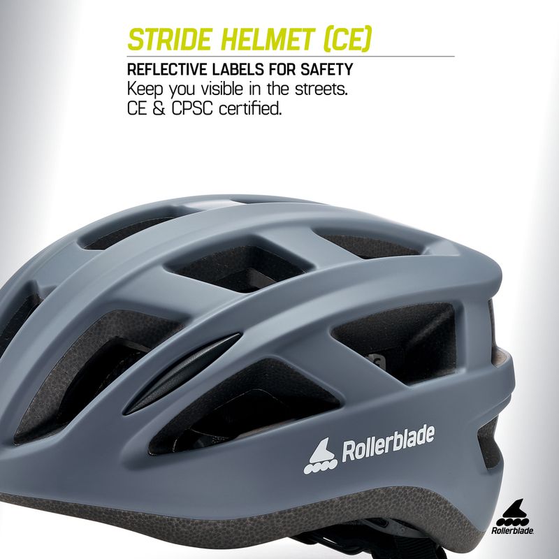 Helm Rollerblade Stride CE lunar blue 8