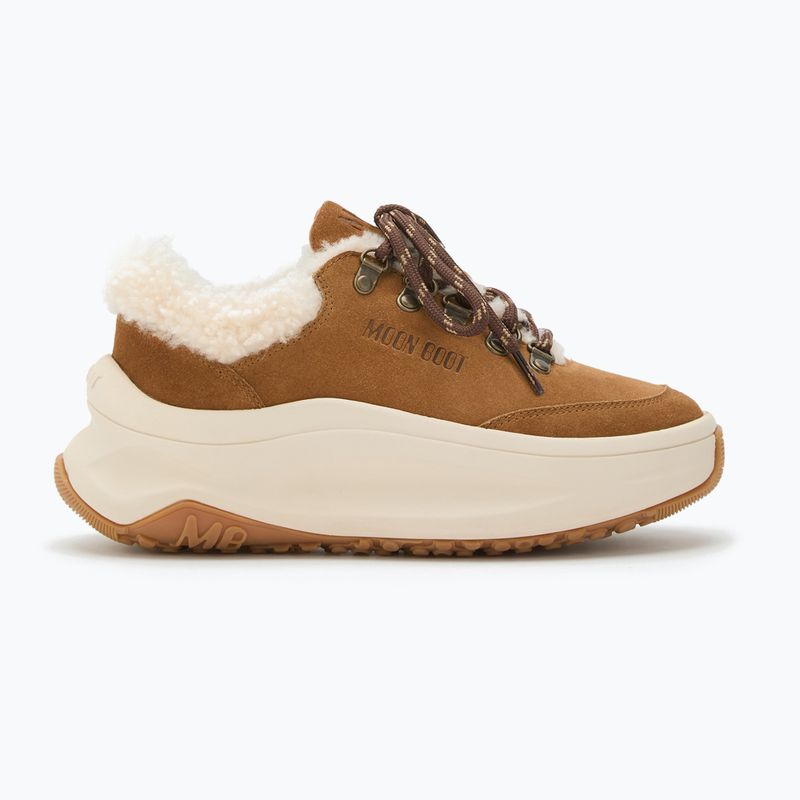 Women's Moon Boot Moon247 City Shearling Schneestiefel cognac 8