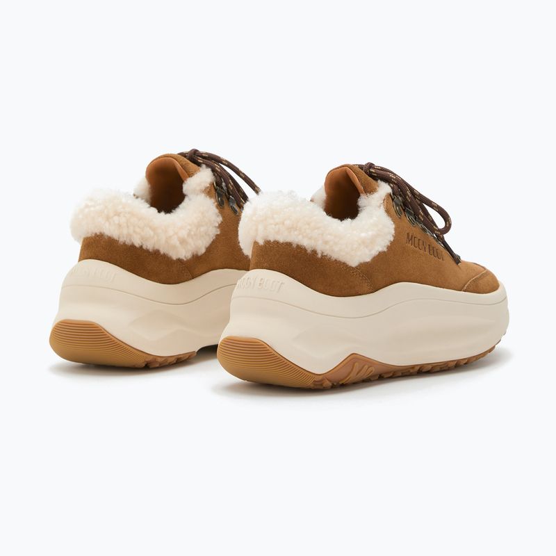 Women's Moon Boot Moon247 City Shearling Schneestiefel cognac 9