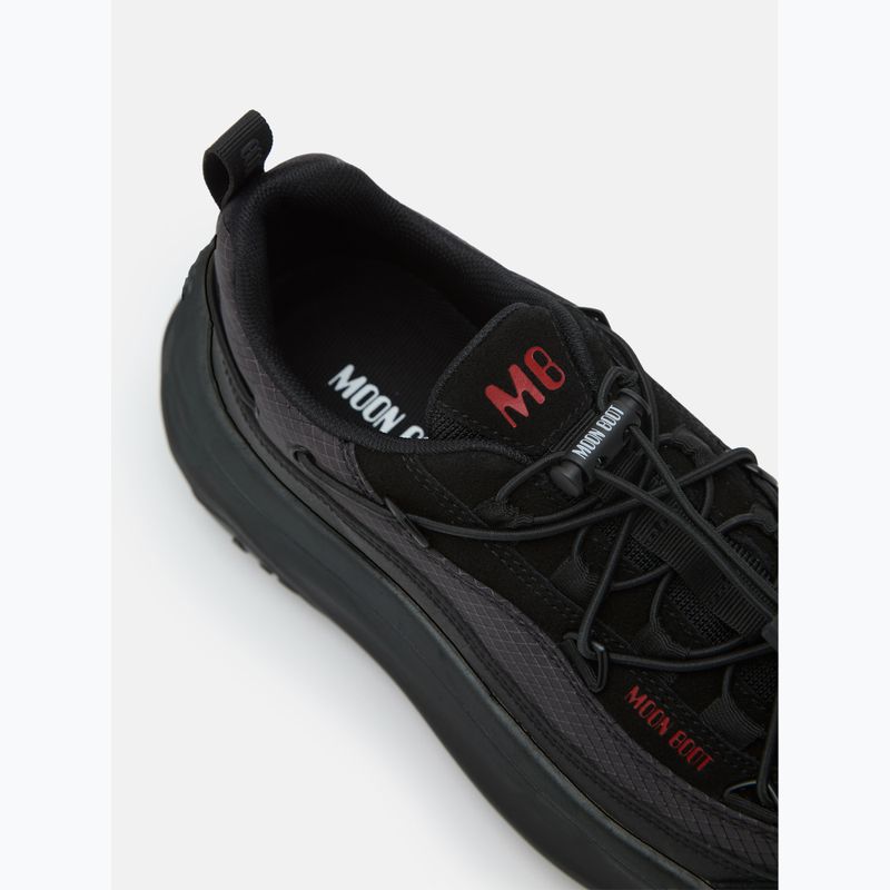 Moon Boot Damen Schneestiefel Moon247 Xlace schwarz/schwarz 10
