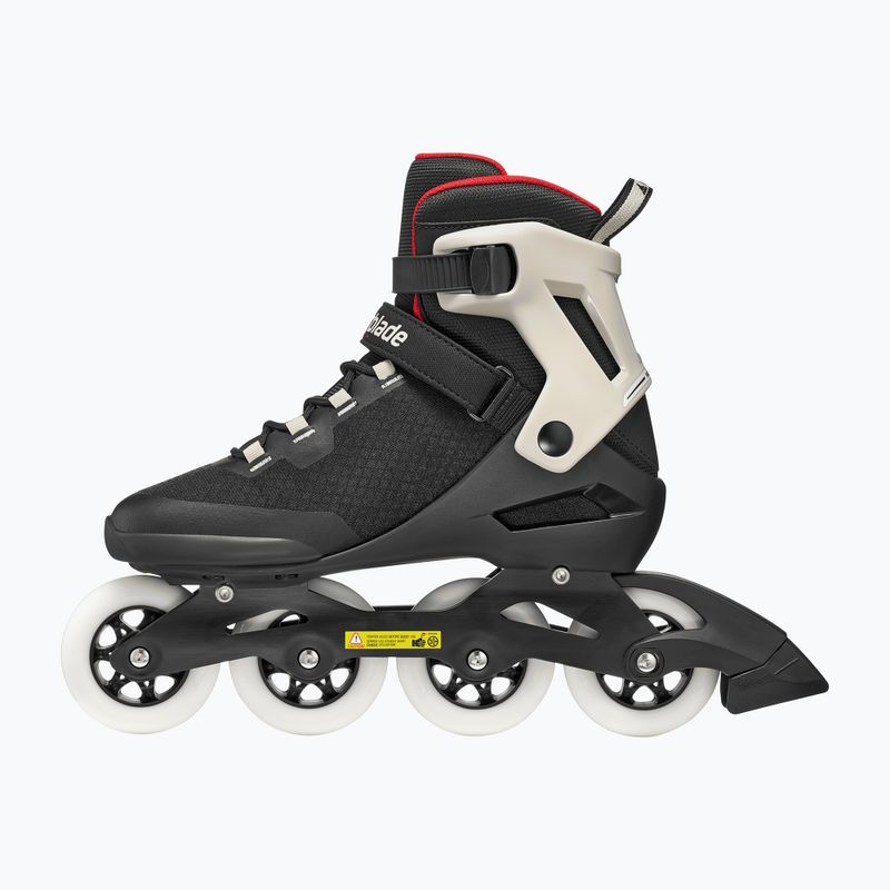 Inlineskates Herren Rollerblade Macroblade 84 black/sand/red 3