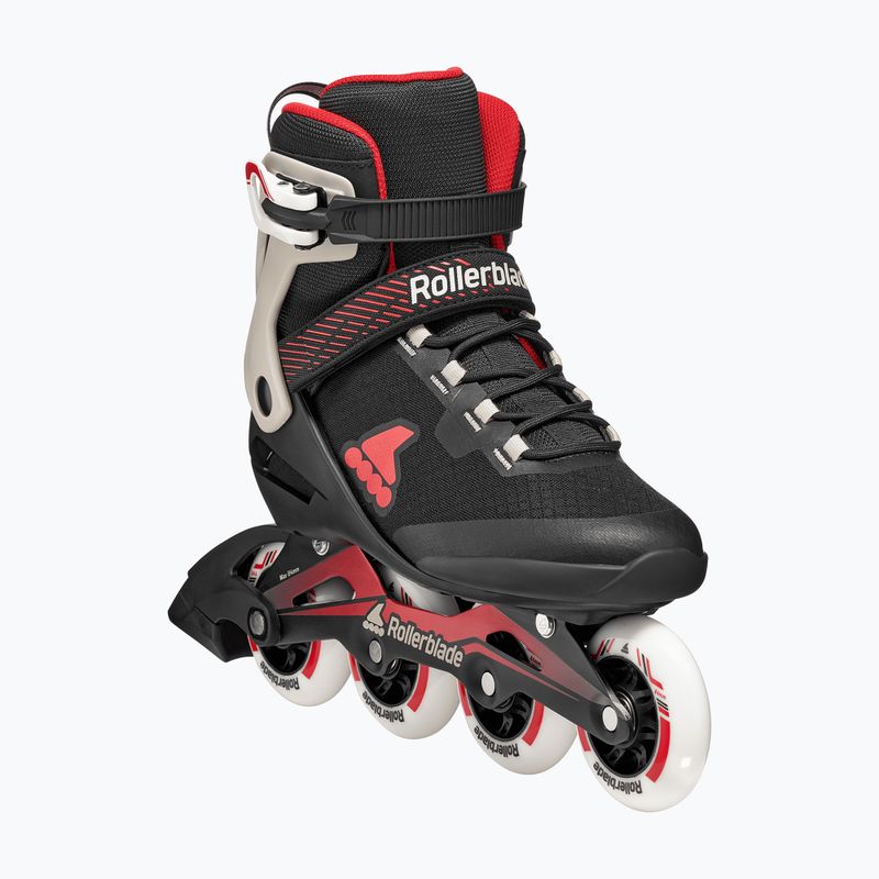 Inlineskates Herren Rollerblade Macroblade 84 black/sand/red 4
