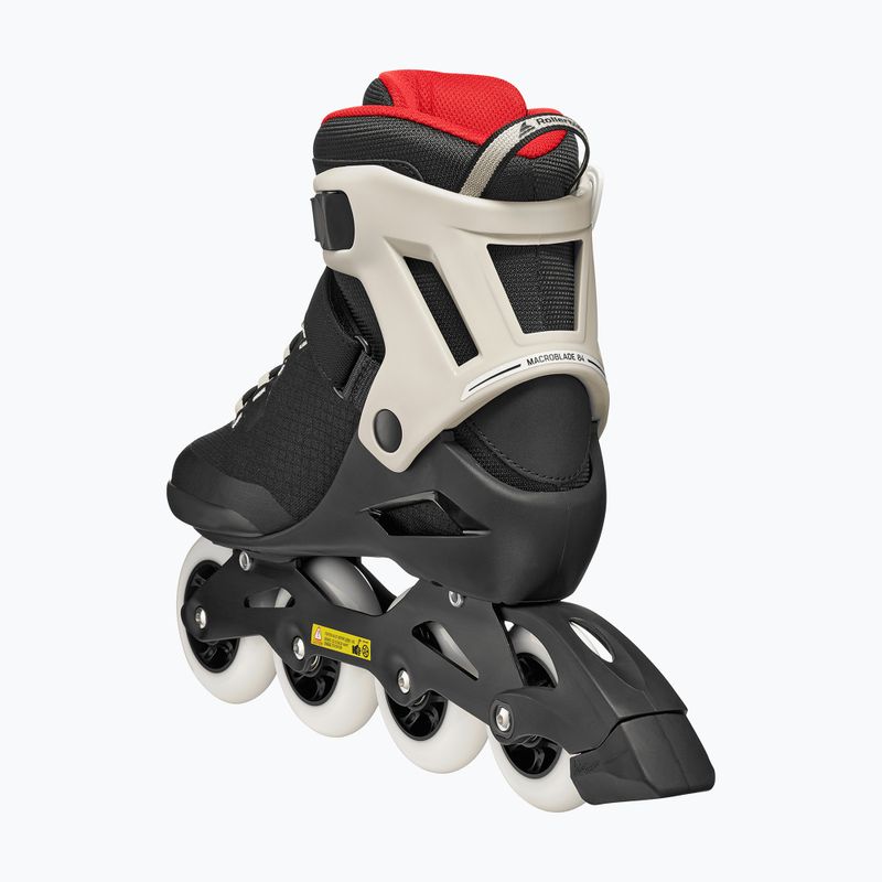 Inlineskates Herren Rollerblade Macroblade 84 black/sand/red 5