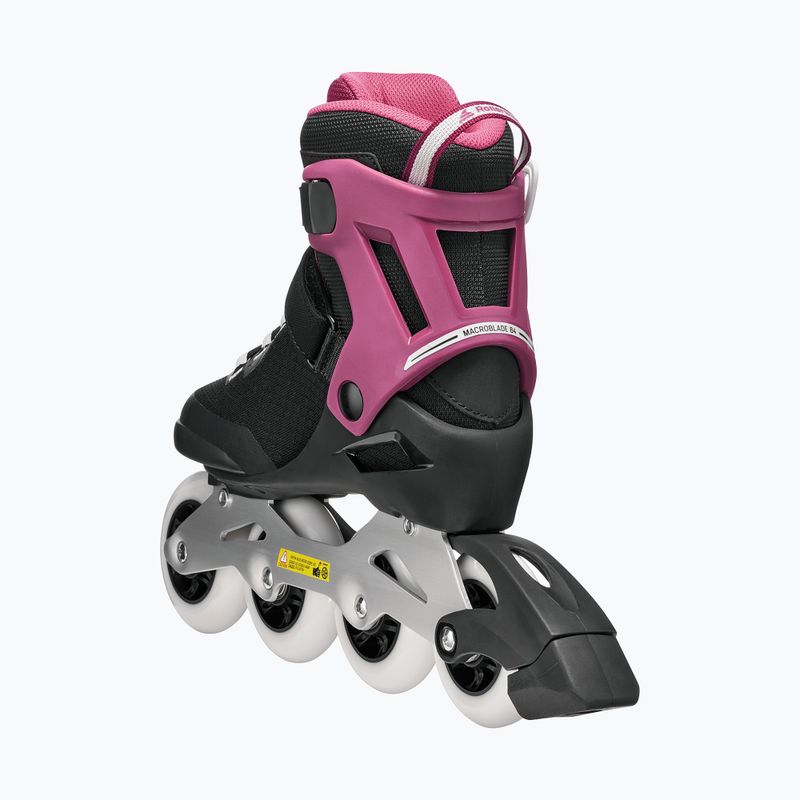 Inlineskates Damen Rollerblade Macroblade 84 W black/burgundy/ocean green 6