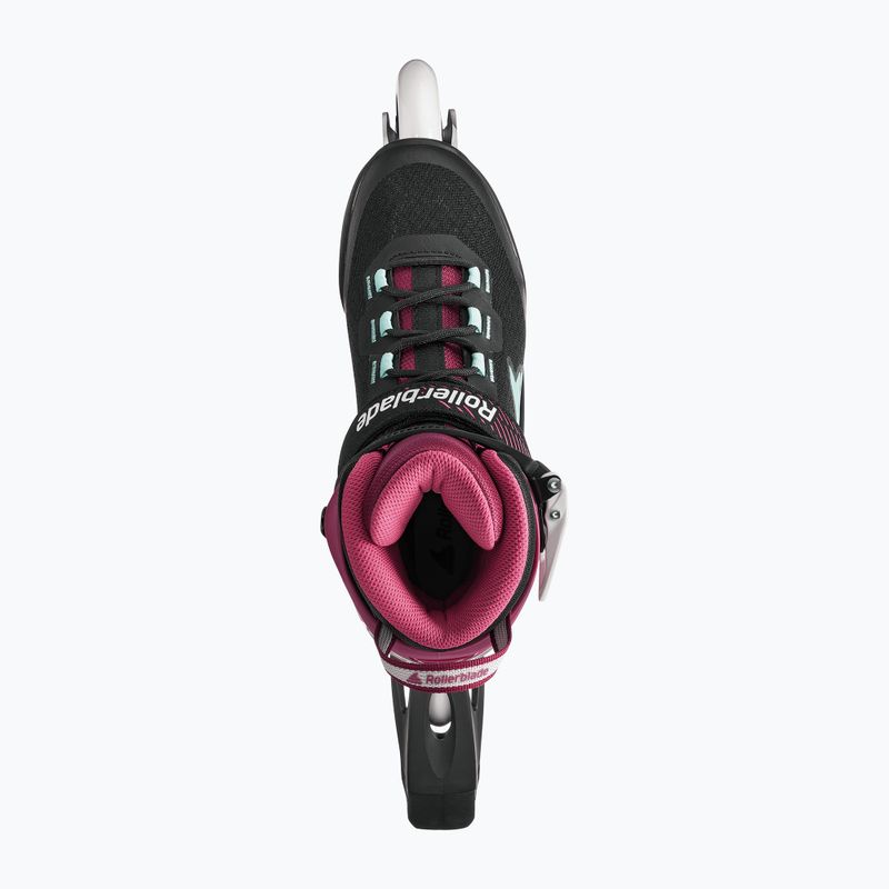 Inlineskates Damen Rollerblade Macroblade 84 W black/burgundy/ocean green 7