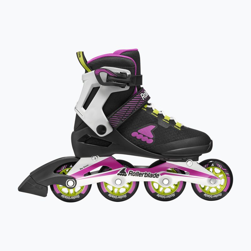 Damen-Inlineskates Rollerblade Macroblade 80 W black/dark fuchsia 2