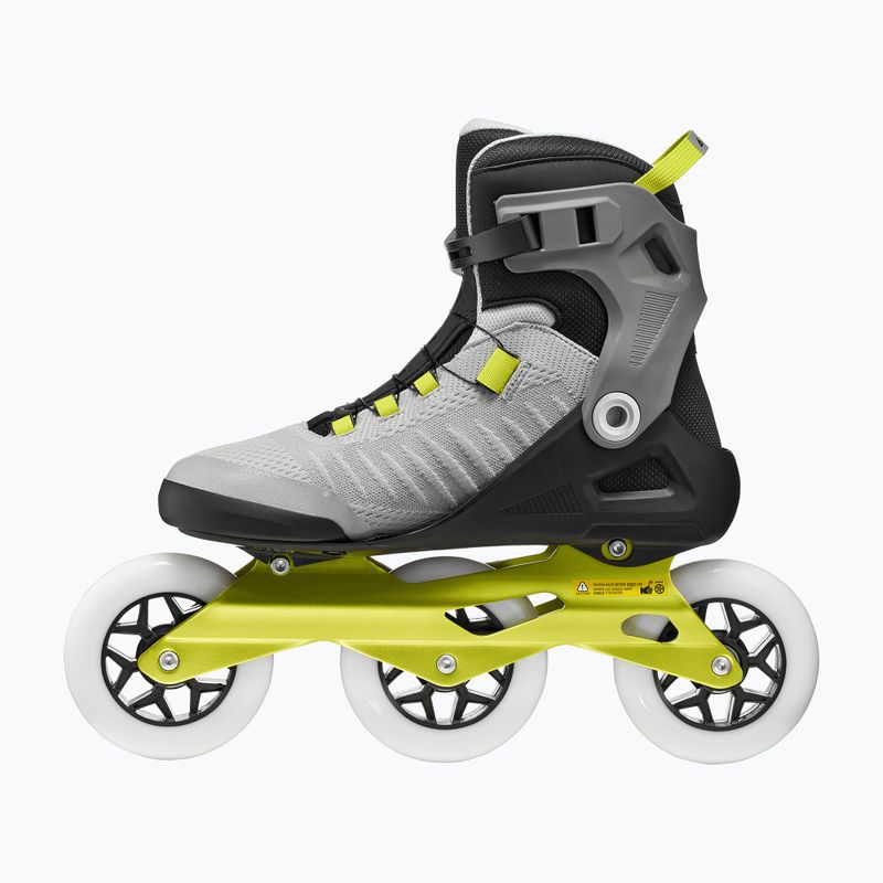 Inlineskates Herren Rollerblade Macroblade 110 Boa black/grey/lime 3