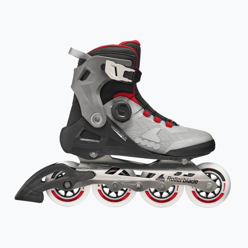 Inlineskates Herren Rollerblade Macroblade 90 Boa black/grey/red 2