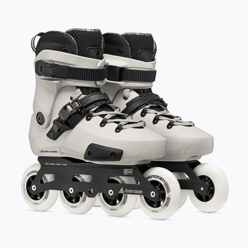 Inlineskates Rollerblade Twister 90R white smoke/black 4