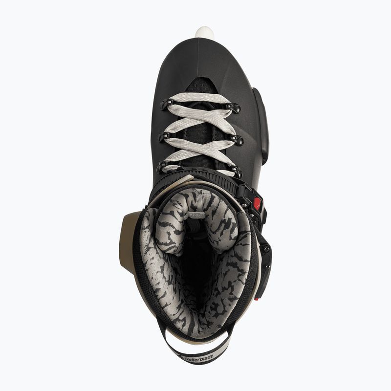 Inlineskates Rollerblade Twister Xt black/sand/red 7