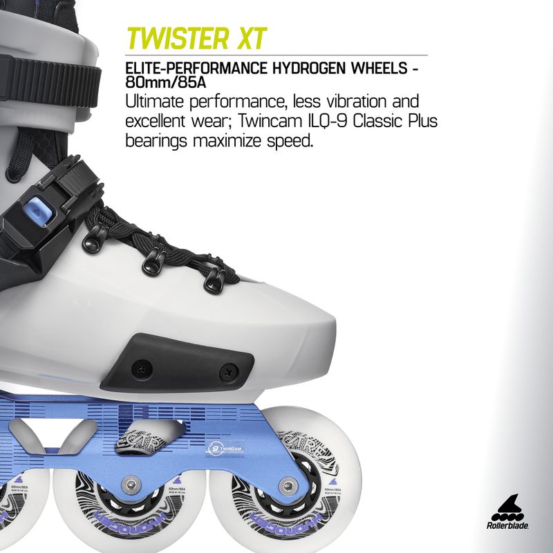 Inlineskates Rollerblade Twister Xt grey pearl/periwinkle 9