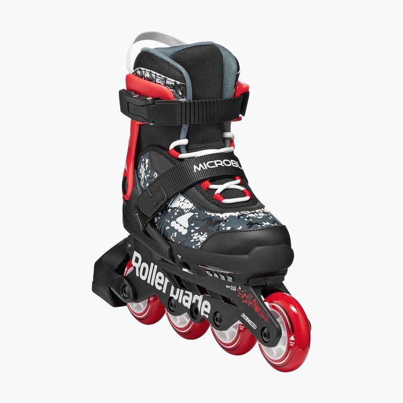 Inlineskates Kinder Rollerblade Microblade SL Jr black/red 5