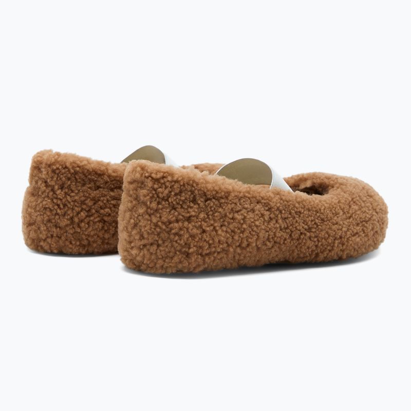 Damen-Espadrilles Moon Boot Shearling Ballerina cognac 2