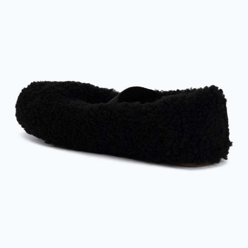 Damenballettschuhe Moon Boot Shearling Ballerina schwarz 3