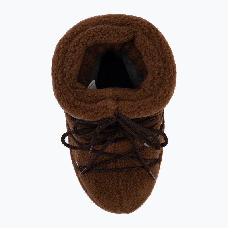 Damen-Schneestiefel Moon Boot Icon Low Fleece brown 5