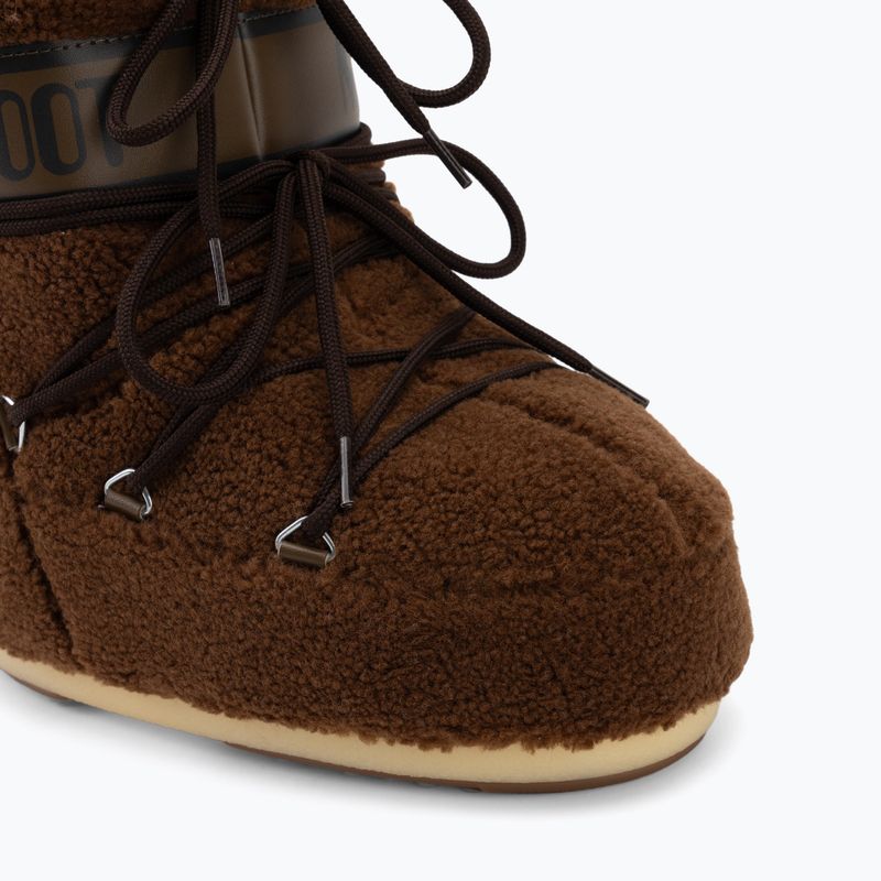 Damen-Schneestiefel Moon Boot Icon Low Fleece brown 7