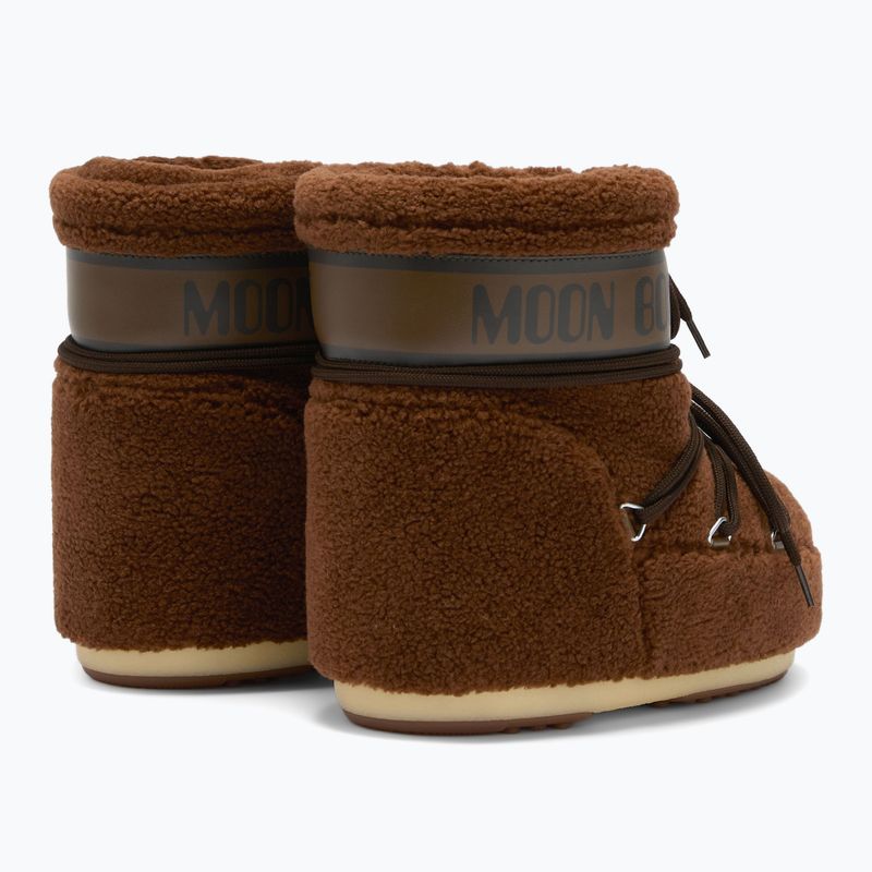 Damen-Schneestiefel Moon Boot Icon Low Fleece brown 2
