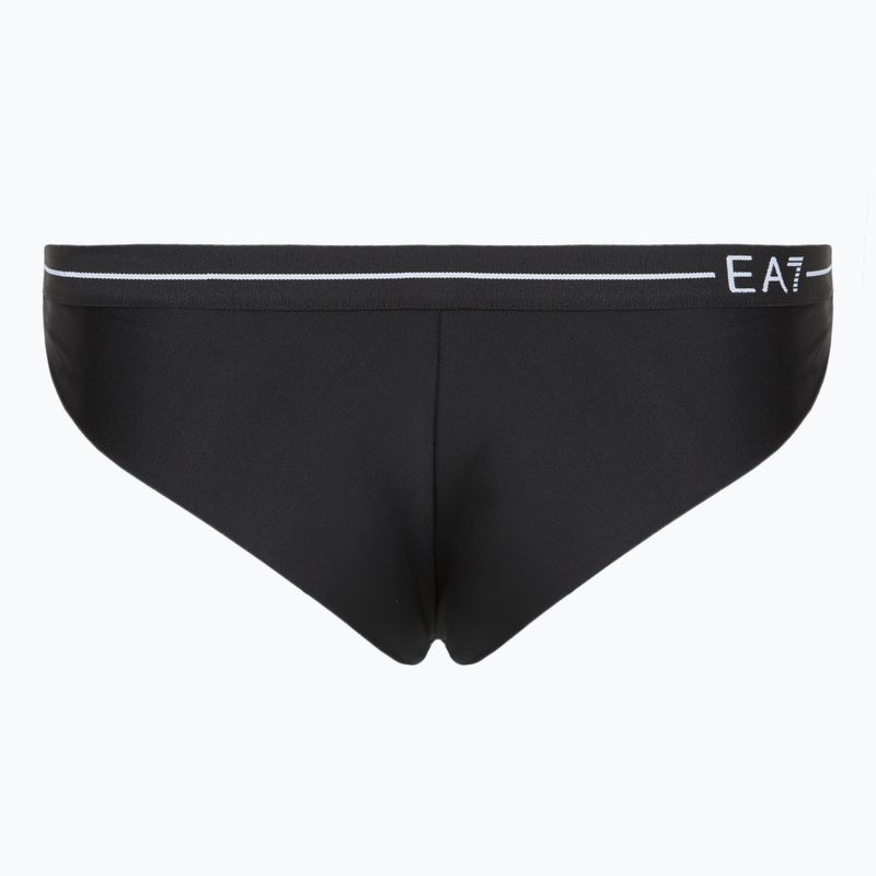 Zweiteiliger Damen-Badeanzug EA7 Emporio Armani Logo Tape Bikini Triangle schwarz 7