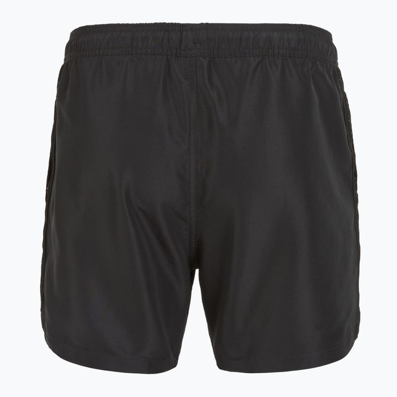 Herren EA7 Emporio Armani Gold Label Boxer Badeshorts schwarz 2