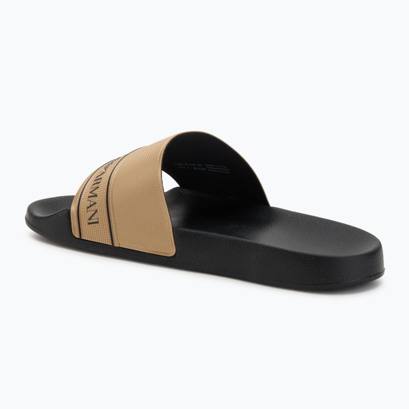 EA7 Emporio ArmaniWater Sports Tape Flip-Flops schwarz / gold 3