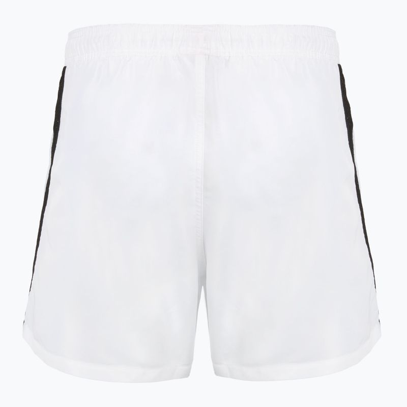Herren EA7 Emporio Armani Gold Label Boxer-Badeshorts weiß 2