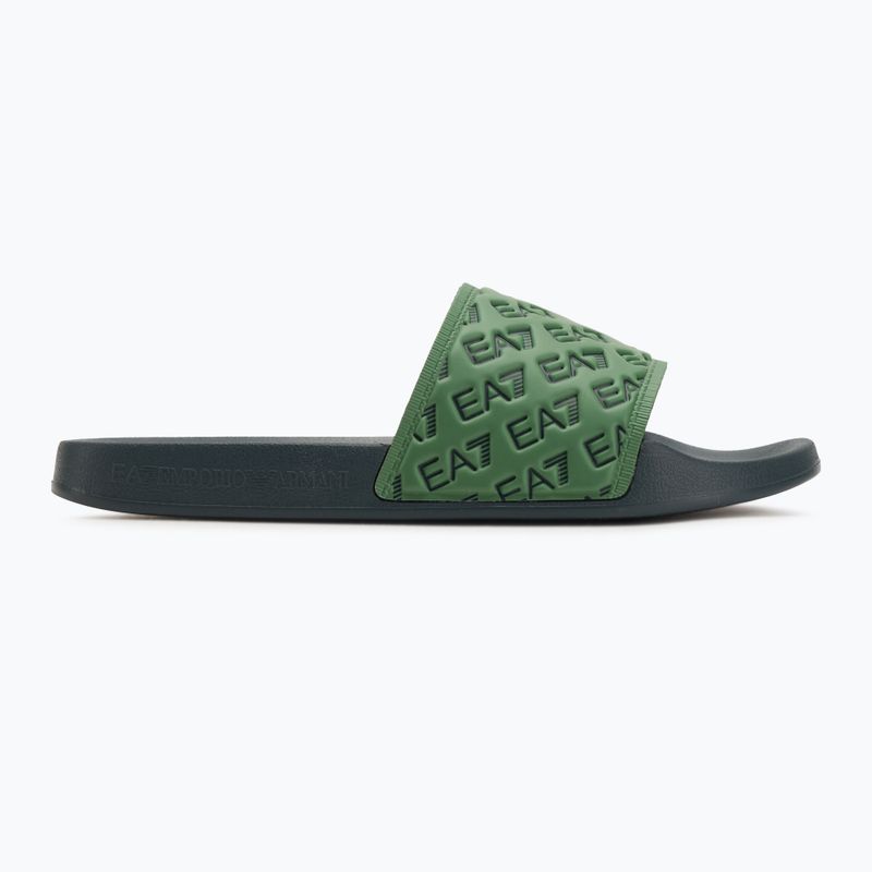 EA7 Emporio Armani Wassersport All Over urban chic / englischer Efeu Flip-Flops 2