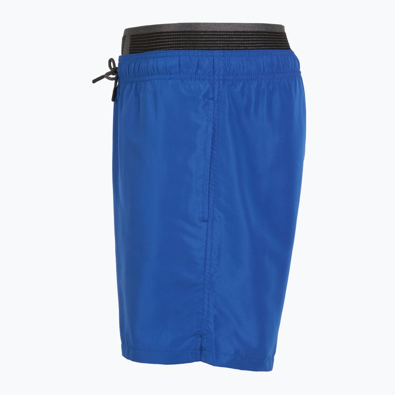 Herren EA7 Emporio Armani Logo Tape Boxer türkis Meer schwimmen Shorts 3