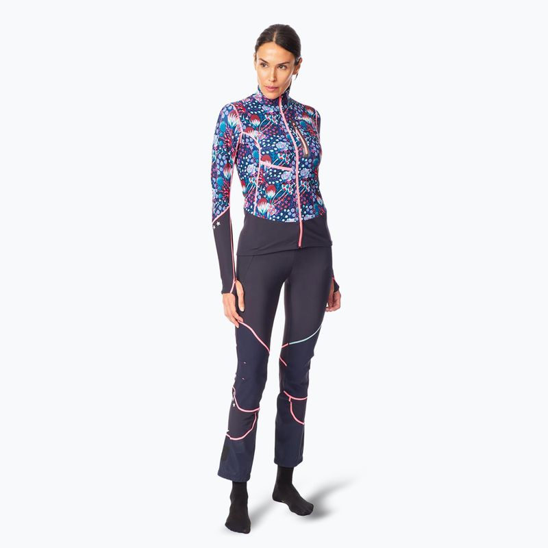 Women's Crazy Oxygen Bedrucktes Sweatshirt leila blau 2