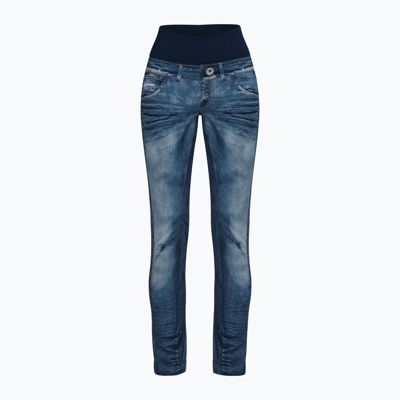 Damen-Trekkinghose Crazy Wonder Magic Print leichte Jeans