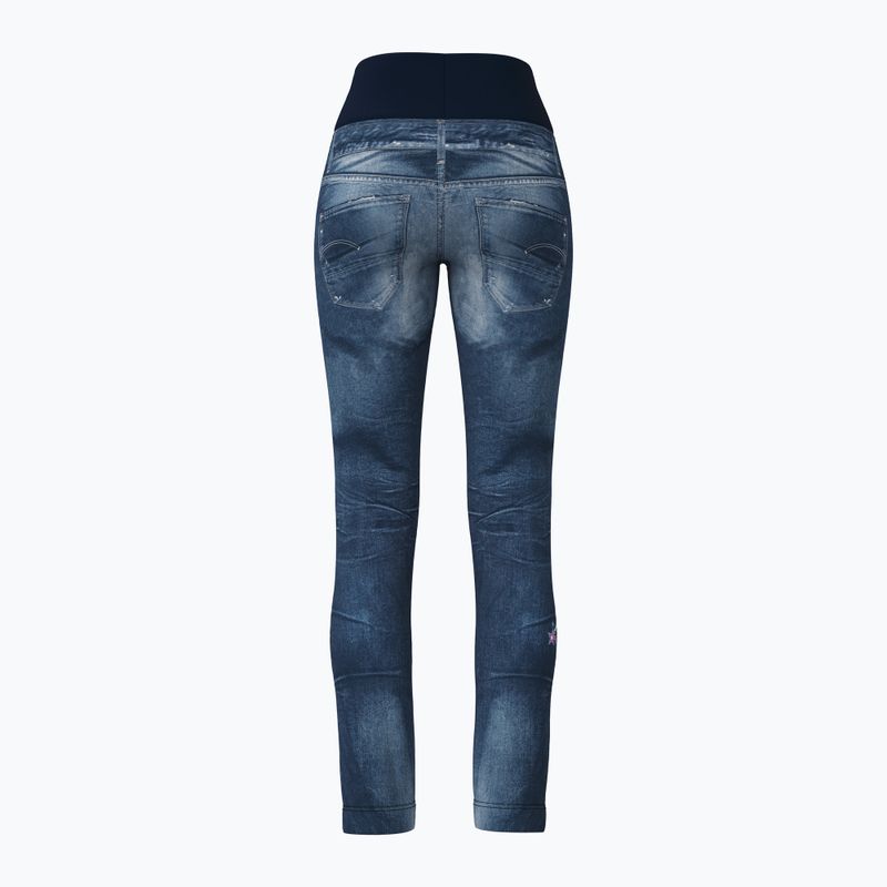 Damen-Trekkinghose Crazy Wonder Magic Print leichte Jeans 2