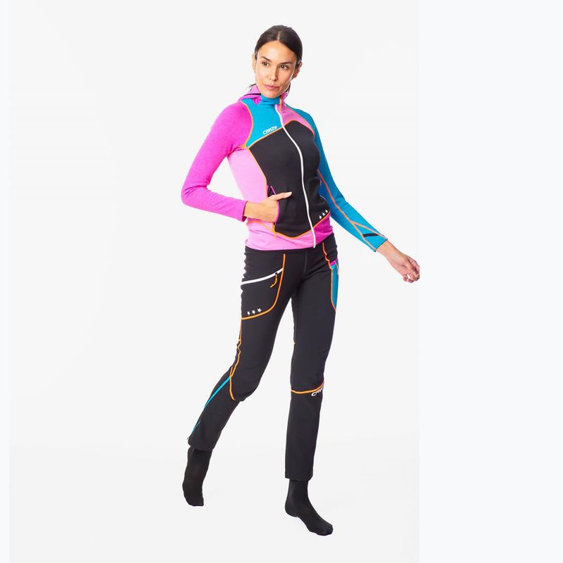 Damen-Trekking-Sweatshirt Crazy Ionic pop 3