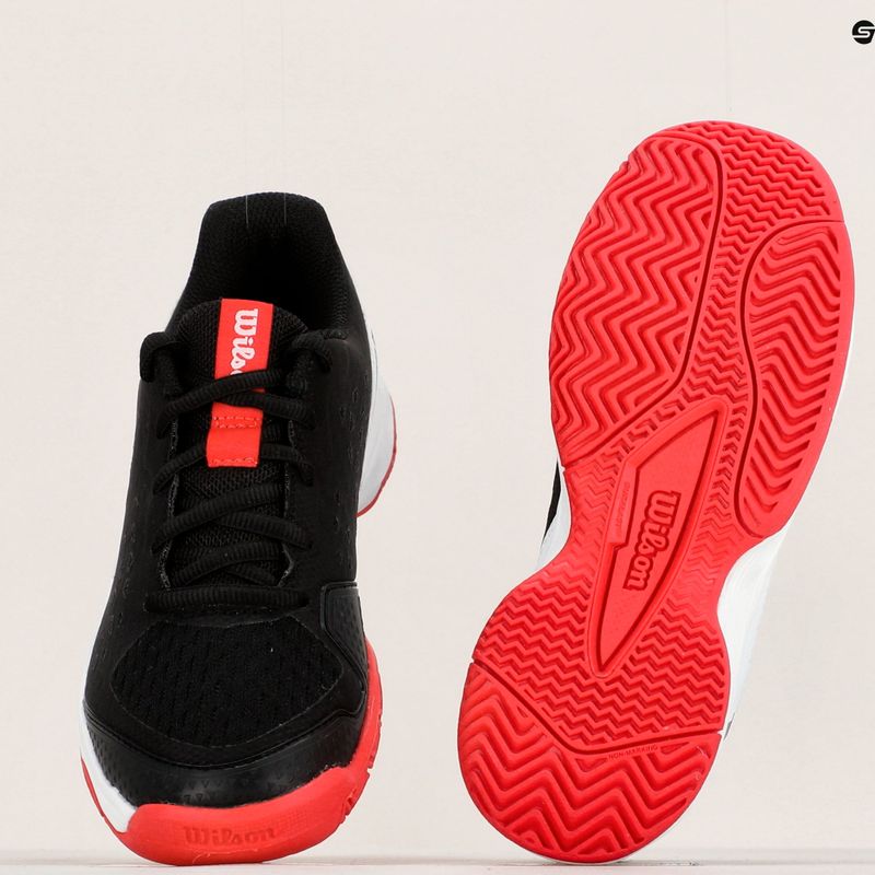 Kinder Tennisschuhe Wilson Rush Pro L schwarz WRS330100 12