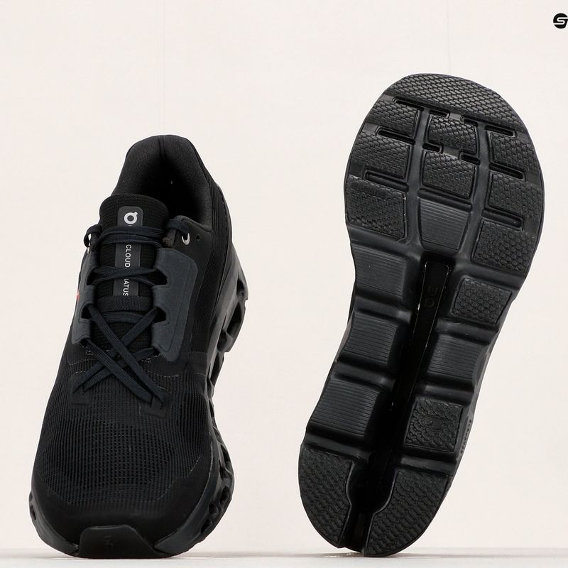 Herren On Cloudstratus Laufschuhe schwarz 3999214 19