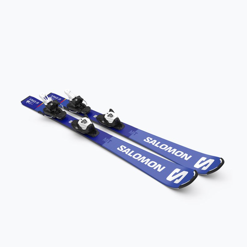 Kinder-Abfahrtsski Salomon S/Race MT Jr + L6 race blau/weiß 8