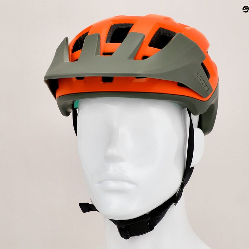 Lazer Coyote KC CE-CPSC Fahrradhelm orange-grün BLC2237891781 9