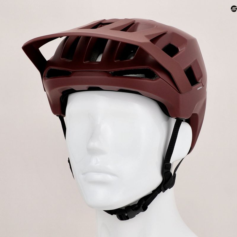 Fahrradhelm POC Kortal garnet red matt 7