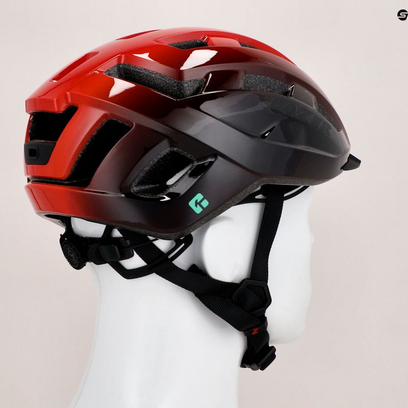 Lazer Codax KC CE-CPSC+net rot-schwarz Fahrradhelm BLC2237891808 8