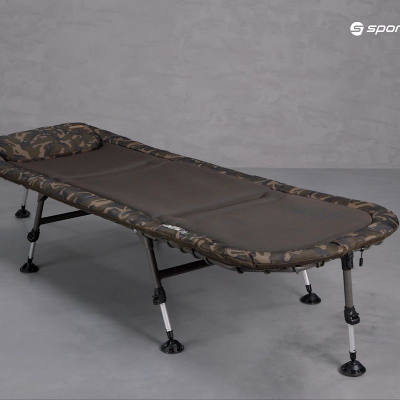 Bett Mikado Basic Bedchair 8 Legs schwarz-grün IS14-BC3 8