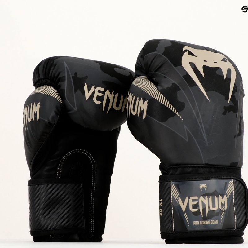 Venum Impact Boxhandschuhe schwarz-grau VENUM-03284-497 8