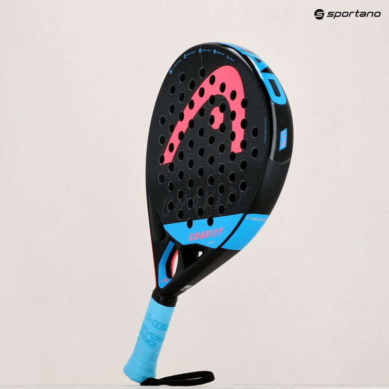 HEAD Gravity Pro 2022 Paddelschläger schwarz/blau 228162 8