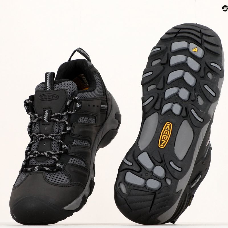 Herren-Trekking-Stiefel KEEN Koven Wp schwarz-grau 1025155 18